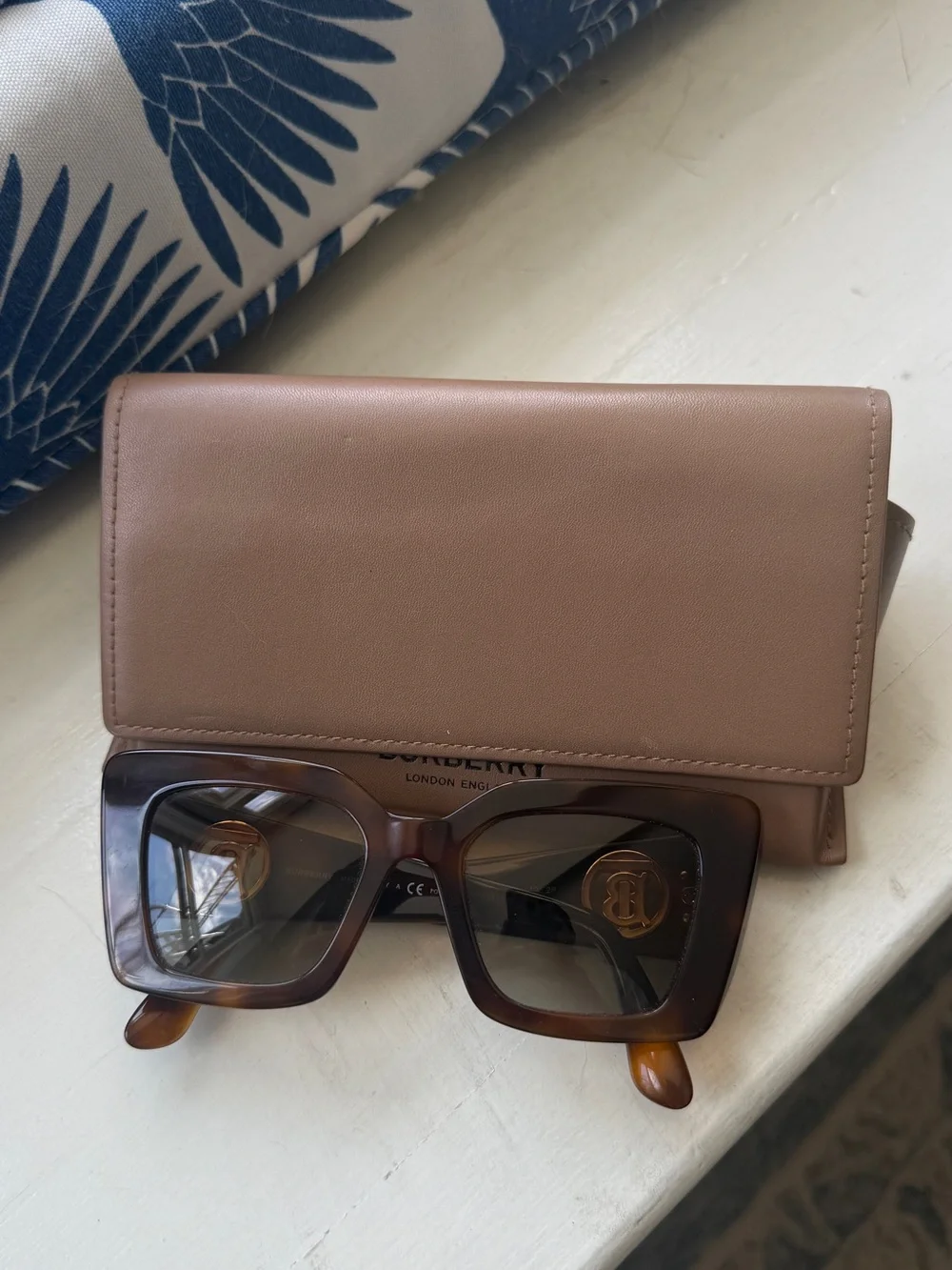 Burberry Tortoise Sunglasses